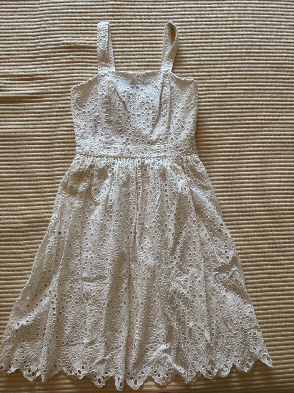 Vineyard Vines White Eyelet Sundress